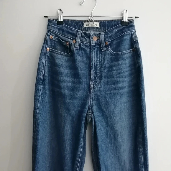 Madewell Tall The Curvy Perfect Vintage Jean in Decatur Wash Size 24 Tall - Picture 4 of 16